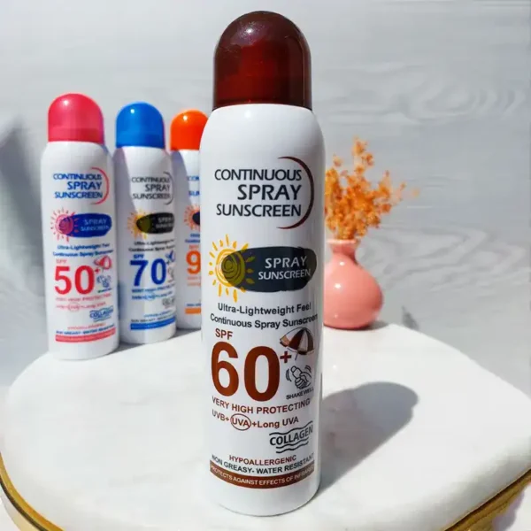 اسپری ضد آفتاب SPF60 وکالی Wokali