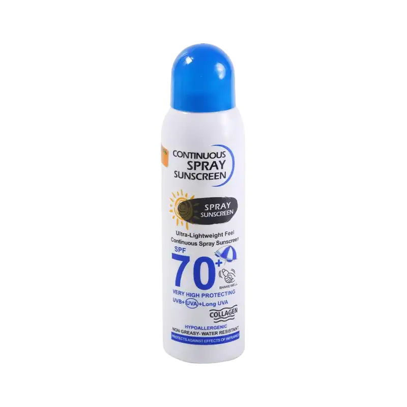 اسپری ضد آفتاب SPF70 وکالی Wokali