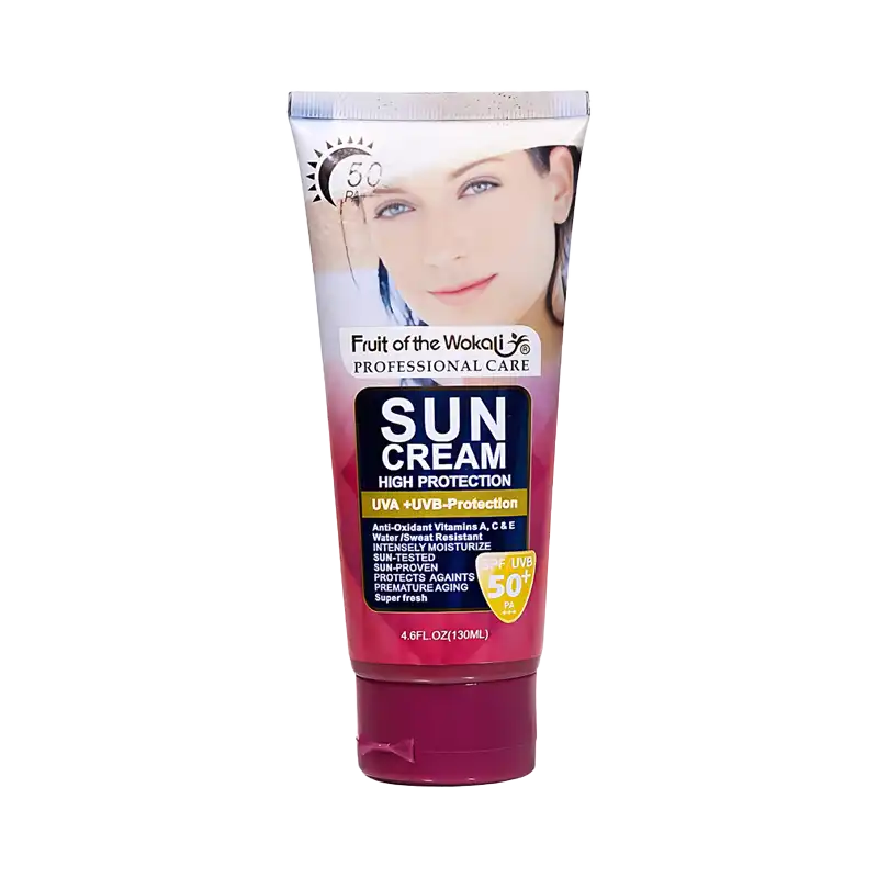 کرم ضد آفتاب SPF50 وکالی Wokali