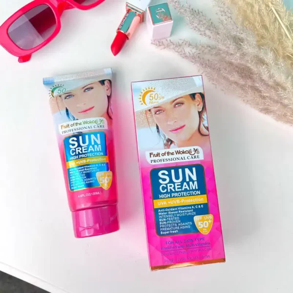 کرم ضد آفتاب SPF50 وکالی Wokali