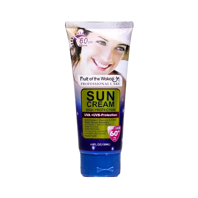 کرم ضد آفتاب SPF60 وکالی Wokali