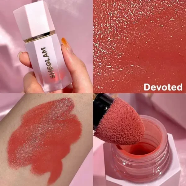 رژگونه مایع شیگلم Sheglam مدل Devoted