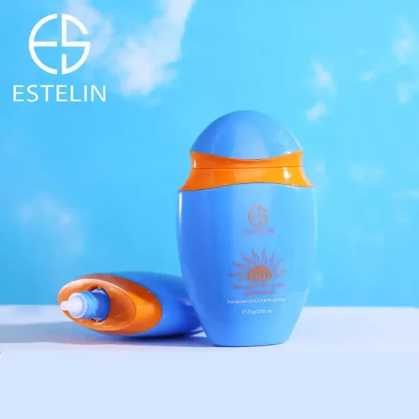 کرم ضد آفتاب SPF 60 بدون رنگ استلین Estelin مدل Ultra Light