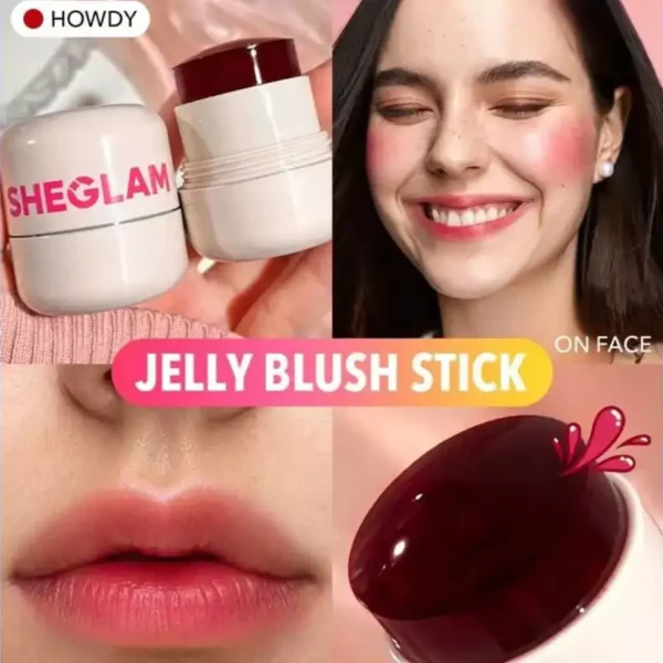 تینت لب و گونه ژله ای شیگلم Sheglam مدل Howdy